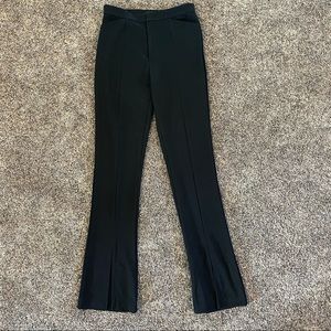 Lulus- Black Flare Slacks
